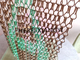17mm Haken-Längen-Aluminium-Ketten-Vorhang-Dekorations-enormer Schirm-Bronzefarbraum-Trennen