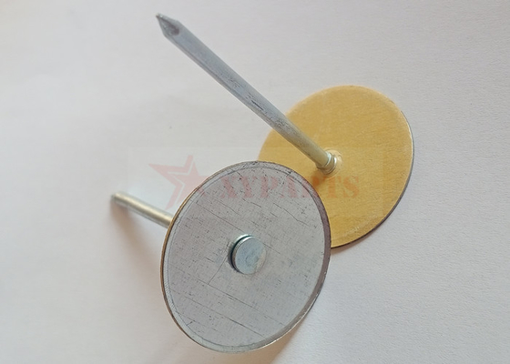 Galvanisierter Stahl 2&quot; Schalen-Hauptschweißung steckt mit Papierwaschmaschine für das Sichern der Isolierung fest