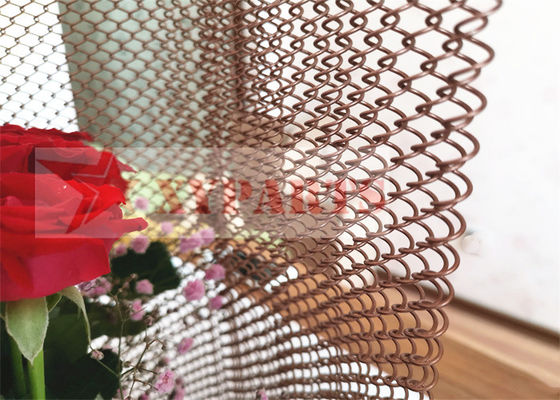 Architekturaluminiummetallspulen-Vorhang-Masche für Einkaufszentren
