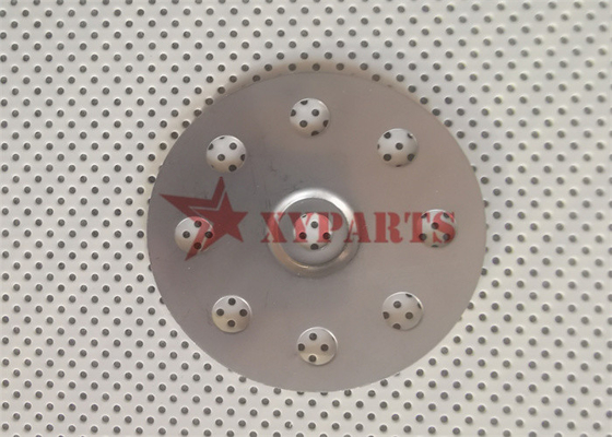 70mm Edelstahl-Disketten-Waschmaschinen mit perforiertem rundem Loch für Dämmplatten