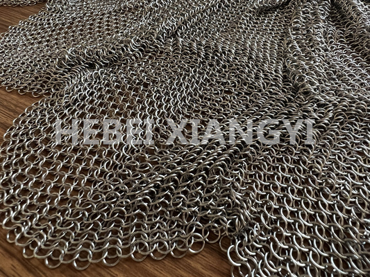 Chainmail SS 304l asphaltieren Ring Mesh As Body Security Gloves/Kleidung