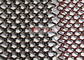Aluminiumedelstahl-Kupfer-Metallspulen-Drapierung Mesh For Interior Decoration