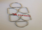 3 X.25 X 30 des Edelstahl-D Millimeter der Art-Schnüren-Ringe für Reparierenisolierungs-Jacken