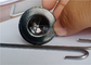 30mm Edelstahl-Selbstfederringe verdoppeln schwarze Seitenbeschichtung, um Sonnenkollektor-Clip zu befestigen
