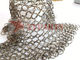 Bronzeedelstahl Chainmail-Metall Ring Mesh For Wall Curtains