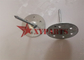 M3*75 Millimeter galvanisierte Marine Insulation Pins With 40mm Dia Perforated Disc Base