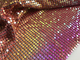 Metallisches Paillette-Gewebe weiche multi Farbe-ODM für Kleiderpartei-Dekoration