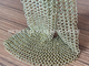 0.8*7mm Schweißungs-Art Schirm Chainmail Ring Mesh Curtain For Office Partition
