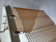Gold-Farb-Architektur- Metall-Mesh Curtain Aluminium Material For-Dekoration