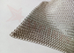 0.53x3.81mm Edelstahl-Mesh Curtain Chainmail Safety Welded-Art