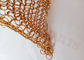 Edelstahl Gold-Farb-Architektur- Metall-Mesh Curtains 1.5x15mm