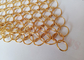 2.0x20mm Chainmail Draht-Mesh Drapery Stainless Steel For-Raumteilungs-Vorhang